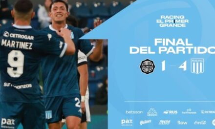 Racing goleó en Paraguay con aporte clave de Maxi Salas, en la mira de River