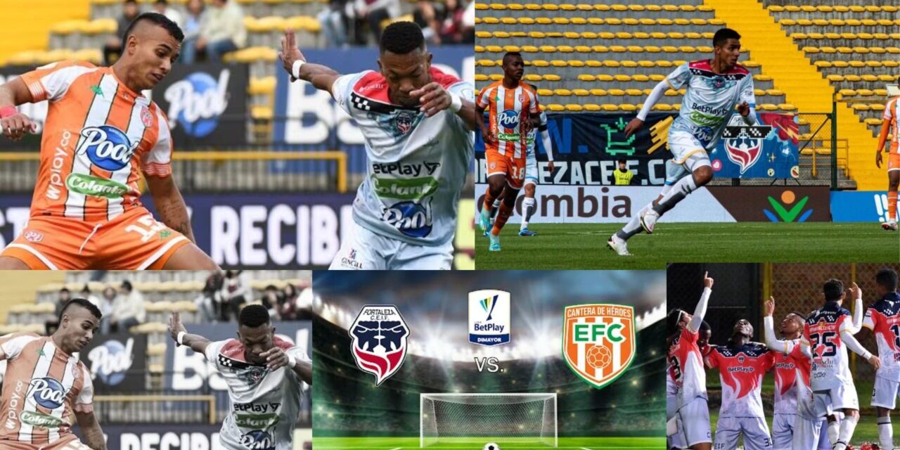 Fortaleza CEIF De Bogotá Fútbol Club empató con 10 atletas frente al Envigado Fútbol Club