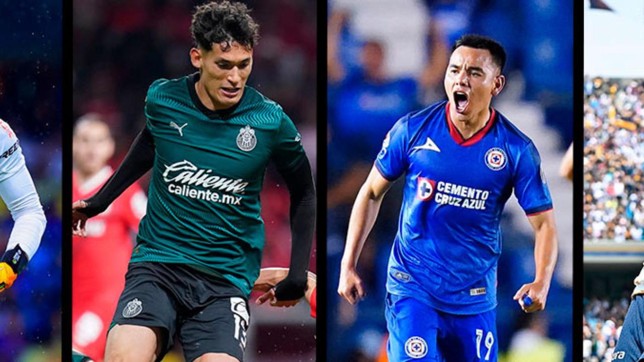 Jesús Orozco (Guadalajara) y Carlos Rodríguez (Cruz Azul) integran el Equipo de Estrellas de la Liga MX