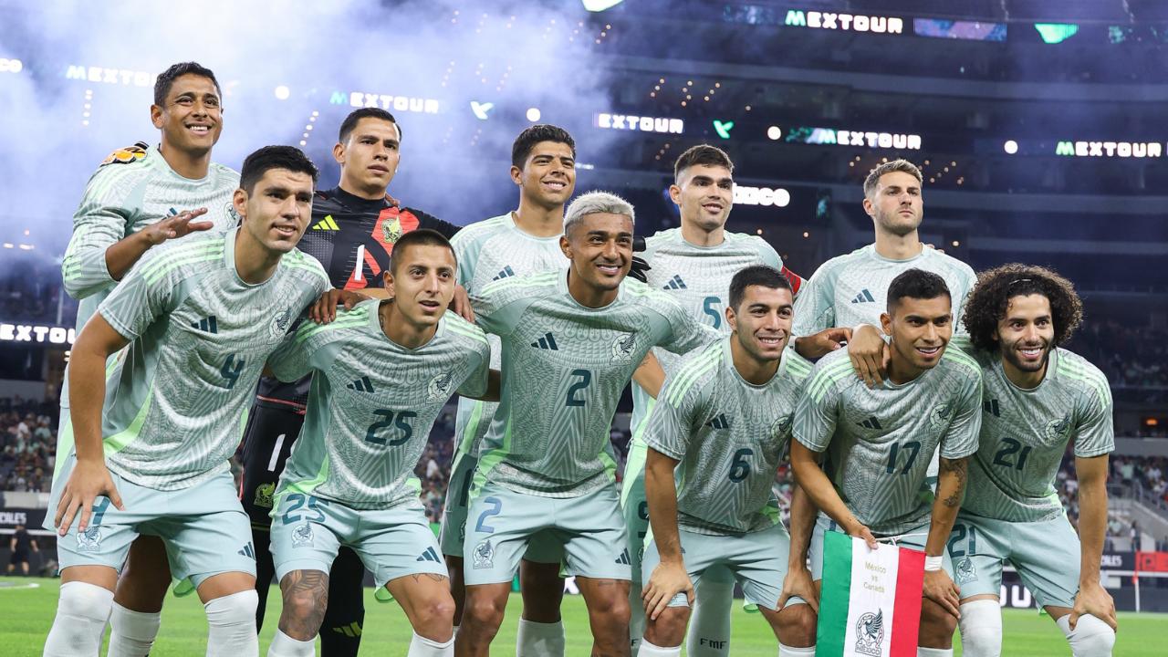 El combinado azteca alineó con seis cambios respecto al parado táctico del juego ante Nueva Zelanda