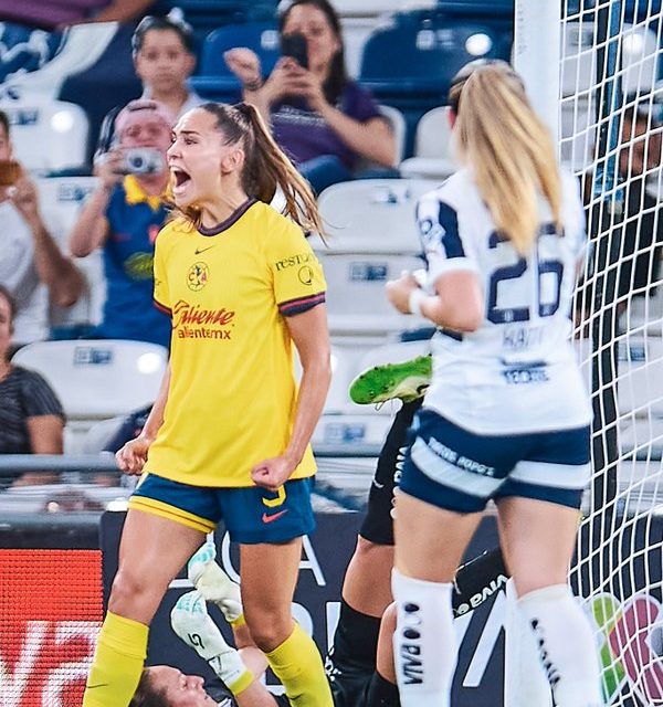 América Femenil golea a las vigente campeonas de la Liga MX Femenil