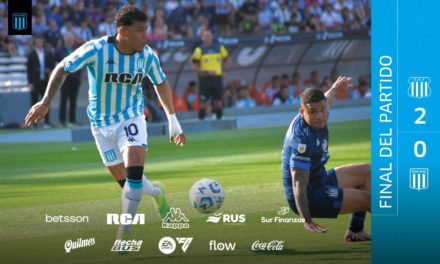 Racing sufrió una dura derrota ante Talleres en el Kempes y pierde terreno en la Liga