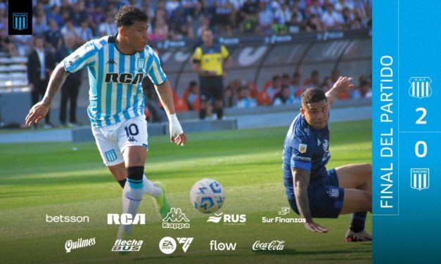 Racing sufrió una dura derrota ante Talleres en el Kempes y pierde terreno en la Liga
