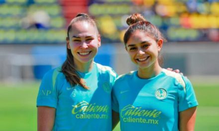 El club América femenil listas para la batalla contra Pachuca