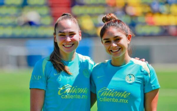 El club América femenil listas para la batalla contra Pachuca