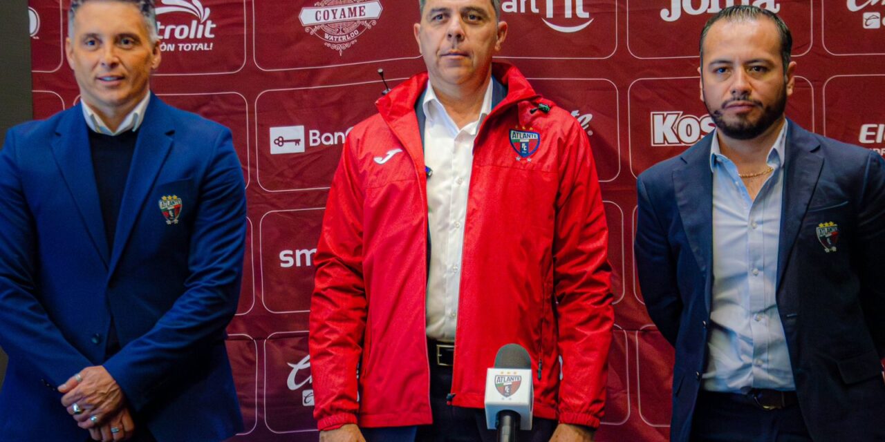 AG Deportes Atlante presenta a Miguel Fuentes como su nuevo DT