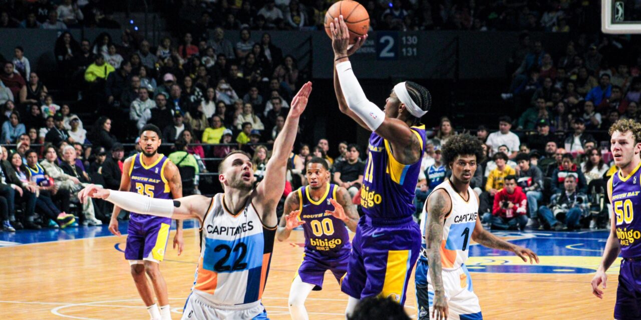 Capitanes rompe récord de asistencia de la NBA G League en derrota contra Southbay Lakers.