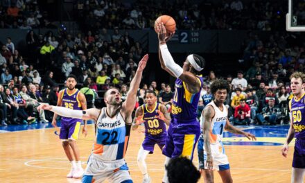 Capitanes rompe récord de asistencia de la NBA G League en derrota contra Southbay Lakers.