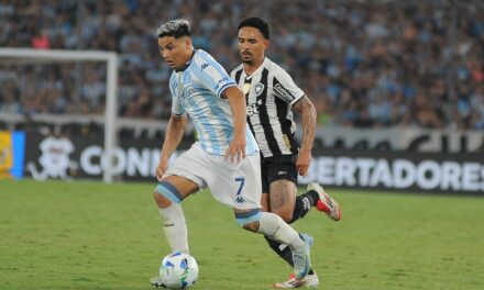 Racing venció a Botafogo y sacó ventaja en la recopa sudamericana