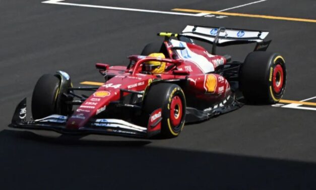 Hamilton logra su primera victoria con Ferrari en China