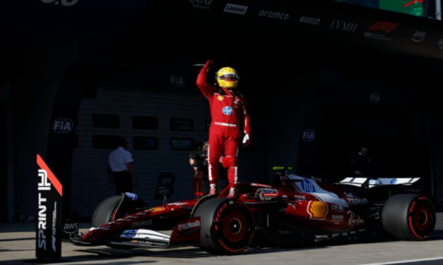 Hamilton sorprende y logra la pole para la carrera sprint del GP de China