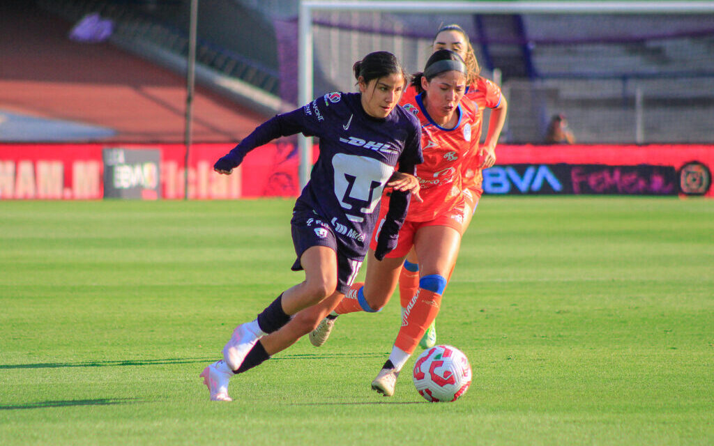 Pumas Femenil brilla con goleada y homenaje en el Estadio Olímpico