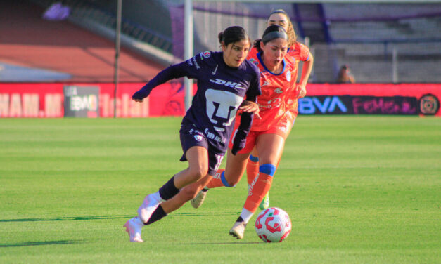 Pumas Femenil brilla con goleada y homenaje en el Estadio Olímpico