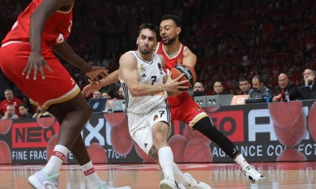 Olympiakos pasa por encima del Real Madrid (84-72)