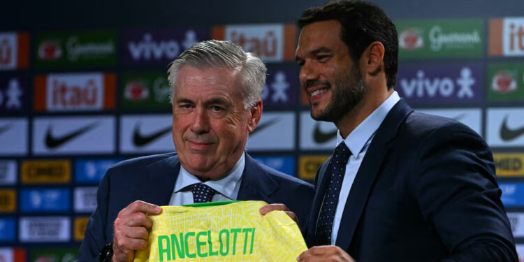 Carlo Ancelotti presentado y primera convocatoria con Brasil