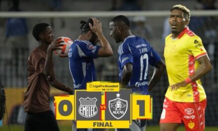 Dura derrota de Emelec en casa, con mira al Clásico del Astillero
