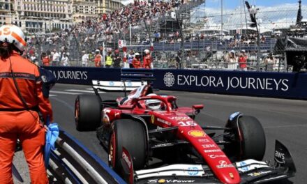 Charles Leclerc domina en el primer día del GP de Mónaco