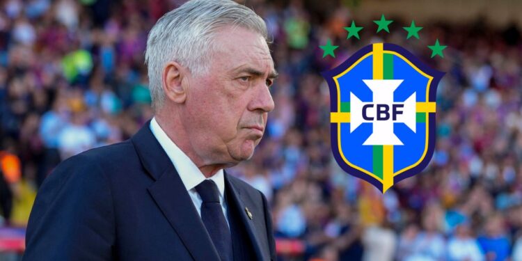 Es oficial, Carlo Ancelotti seleccionador de Brasil