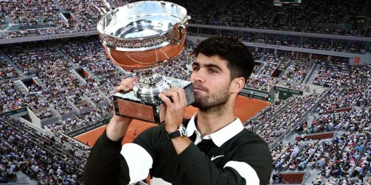 Alcaraz gana por segunda vez en Roland Garros