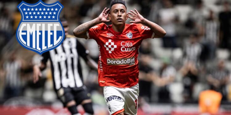CS Emelec: Anunció oficialmente el fichaje del volante Christan Cueva para el segundo semestre 2025