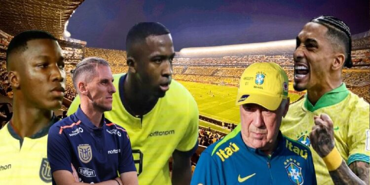 El regreso de Brasil a Guayaquil: duelo clave de Ecuador, para soñar con el Mundial
