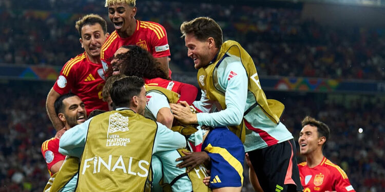 España en la Final de la Nations League
