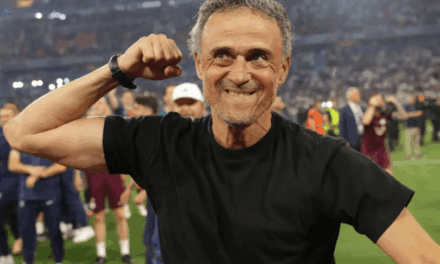 Luis Enrique y el homenaje a su hija Xana