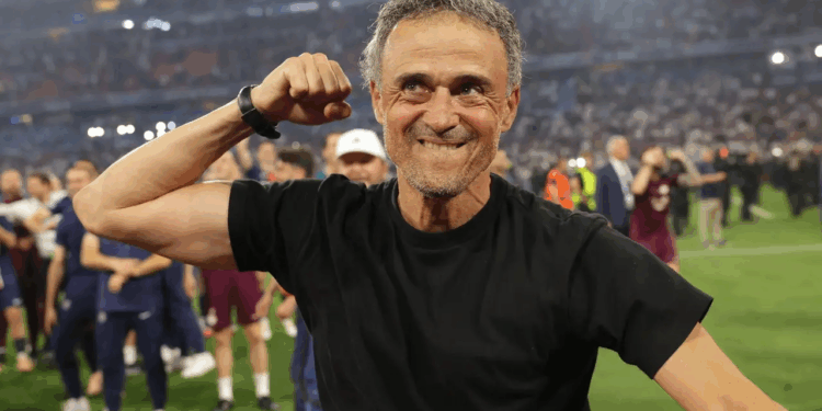 Luis Enrique y el homenaje a su hija Xana