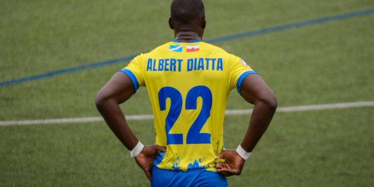 Albert Diatta, el delantero que brilla en el fútbol del norte