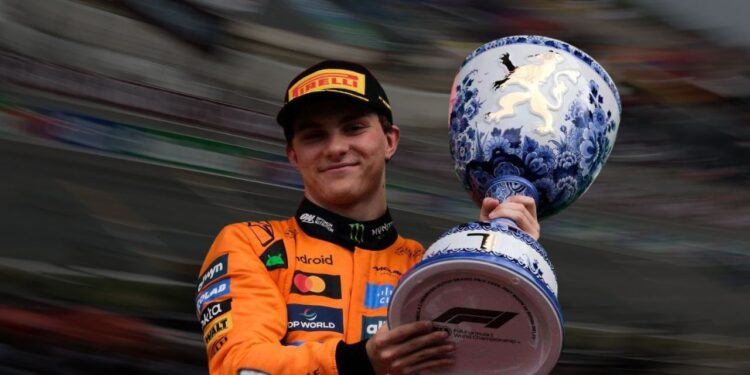 Piastri brilla en Zandvoort y Hadjar logra su primer podio en Fórmula 1