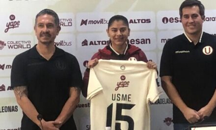 Catalina Usme fue presentada como refuerzo de Universitario de Deportes
