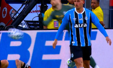 ¡Se lució!: Espectacular debut de Erick Noriega en empate de Gremio 1-1 ante Flamengo